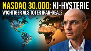 NASDAQ 30.000: KI-Hysterie und Iran-Deal Diskussion, Finanzmarktanalyse, Wirtschaftstrends, globale.