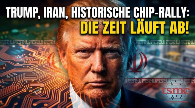 Trump, Iran, Chip-Rally: Wirtschaft im Fokus, Zeit läuft ab!.