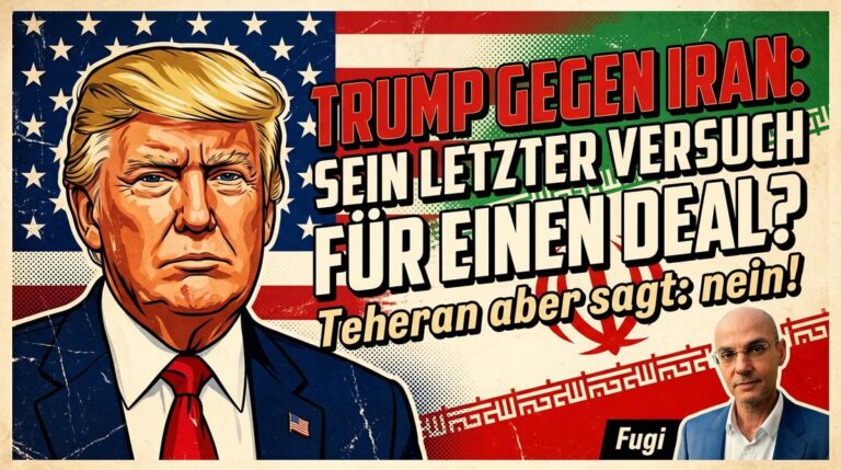 Der US-Präsident Donald Trump gegen Irans Atomabkommen, politische Diskussion.