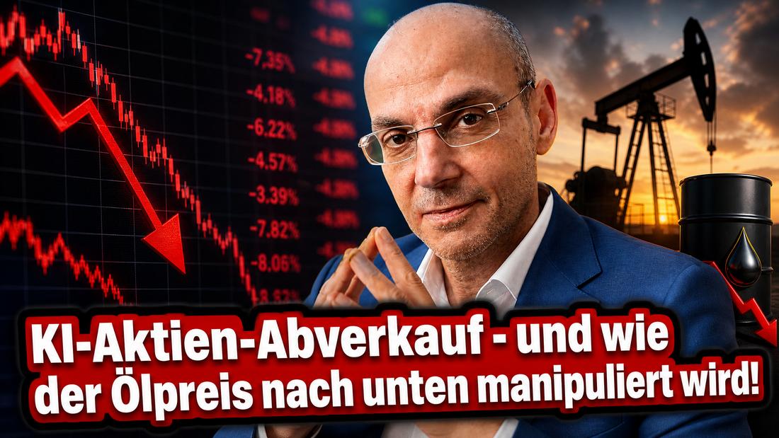 Finanzexperte vor fallendem Aktien- und Ölpreis, Manipulation im Fokus.