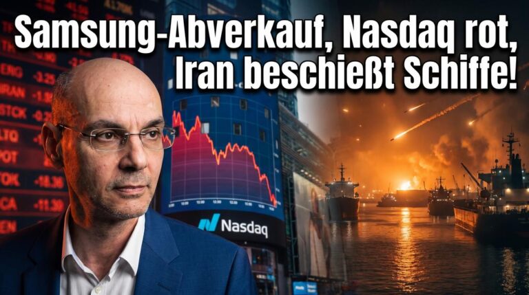 Samsung-Abverkauf, Nasdaq-Rückgang, Iran greift Schiffe an.