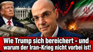 Trump, Geld, Iran-Krieg, Wirtschaft, Politik, Finanzmarkt, Explosionen, Flagge Irans.
