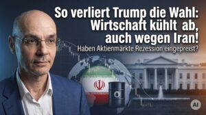 Wirtschaftskrise und Iran beeinflussen US-Wahl, Trump verliert an Unterstützung.