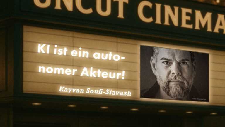 Uncut #80: Heute mit Kayvan Soufi-Siavash | KI ist ein autonomer Akteur