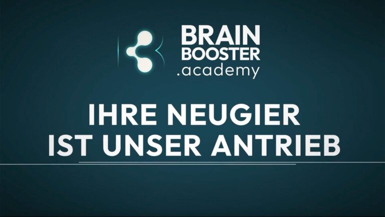 Die Brainbooster.Academy ist online!