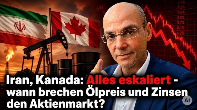Iran, Kanada: Eskalation beeinflusst Ölpreis und Aktienmarkt.