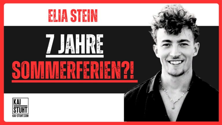 7 Jahre Sommerferien – ein Leben ohne Schule | Interview mit Elia Stein